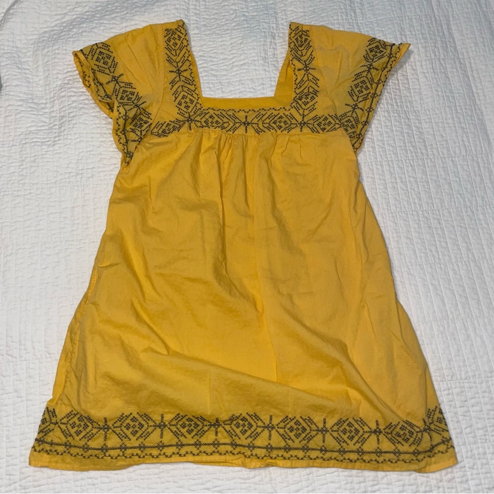 Abercrombie and Fitch Mustard Yellow Dress